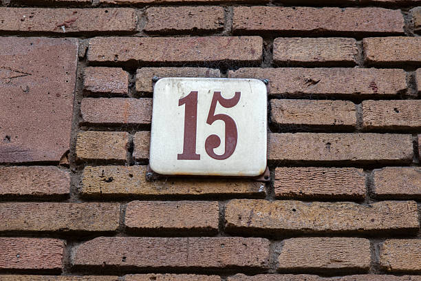 istock Close Up House Number 15 2238794593