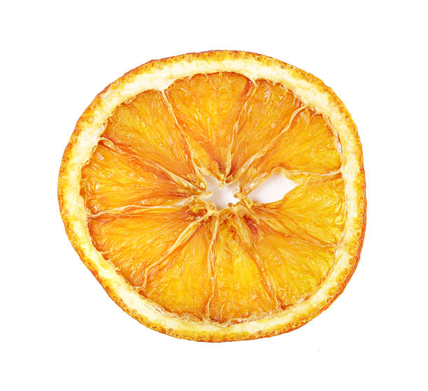 istock Slice Of Dried Orange Isolated On White. 2238798080