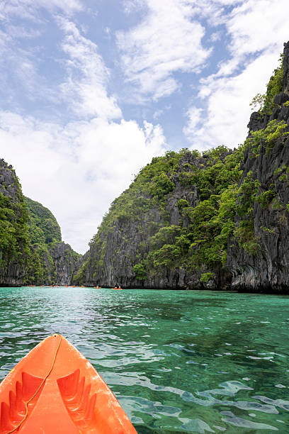 istock Personal perspective from kayak exploring tropical lagoon 2238802079