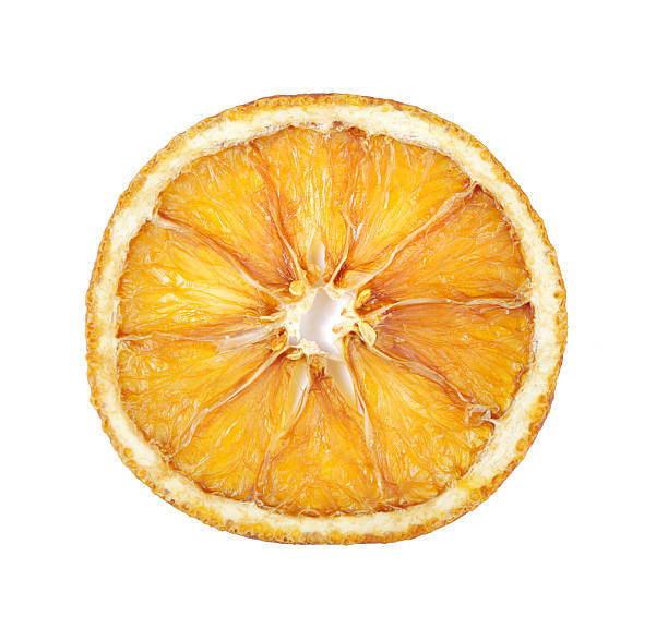 istock Slice Of Dried Orange Isolated On White. 2238811034