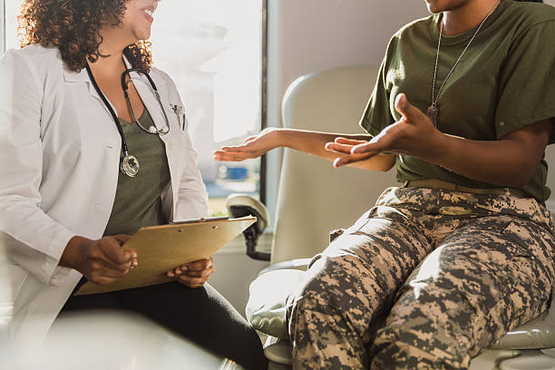 istock Doctor discusses patient's concerns during consultation in a clinic setting 2238812514