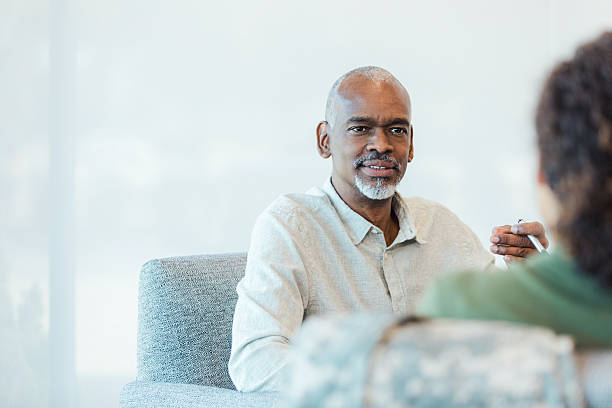 istock Therapist attentively listens to a patient's concerns during a one-on-one session. 2238826408