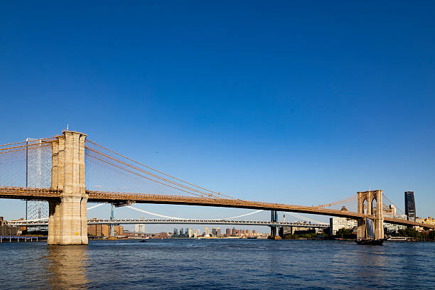 istock Brooklyn Bridge Over the East River at Sunset 2238832622