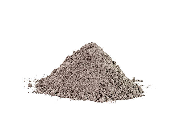 istock cement, building putty for construction, on isolated white background. 2238833251