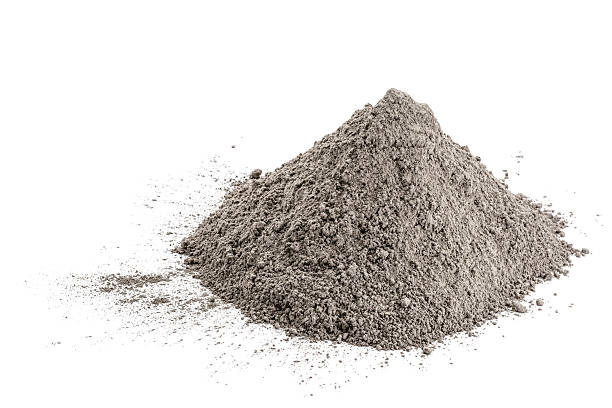 istock cement, building putty for construction, on isolated white background. 2238833262