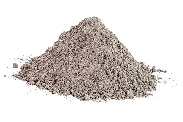 istock cement, building putty for construction, on isolated white background. 2238833270