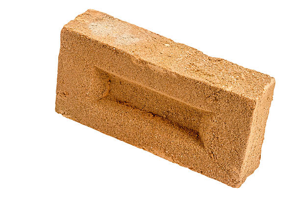 istock brick, Brazilian building block made with clay, solid, made in brickworks. 2238833297