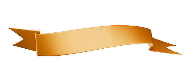 istock 3d silky banner ribbon on white background 2238840473