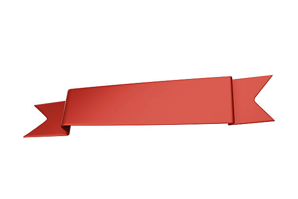 istock 3d silky banner ribbon on white background 2238840809