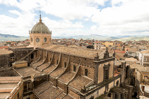 istock Religious Architecture in Adrano, Catania Province, Sicily, Italy.  (Chiesa Madre Madonna Assunta) 2238861869