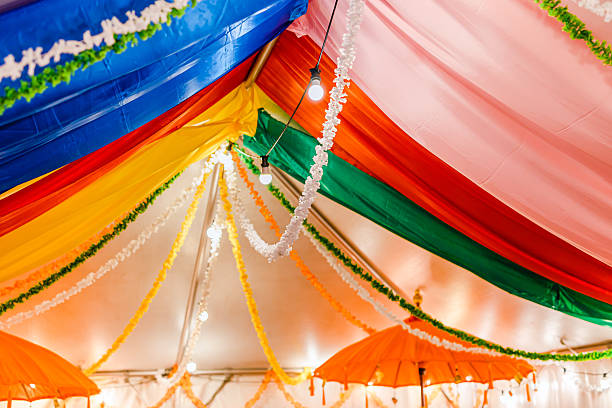 istock Indian traditional wedding ceremony interiors and decorations 2238867230