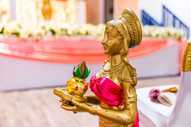 istock Indian traditional wedding ceremony interiors and decorations 2238867485