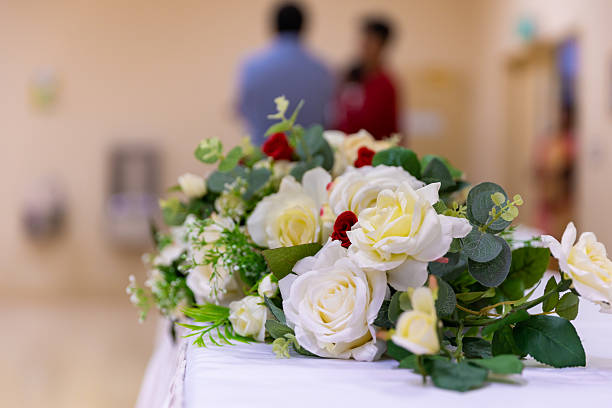 istock Indian traditional wedding ceremony interiors and decorations 2238872012