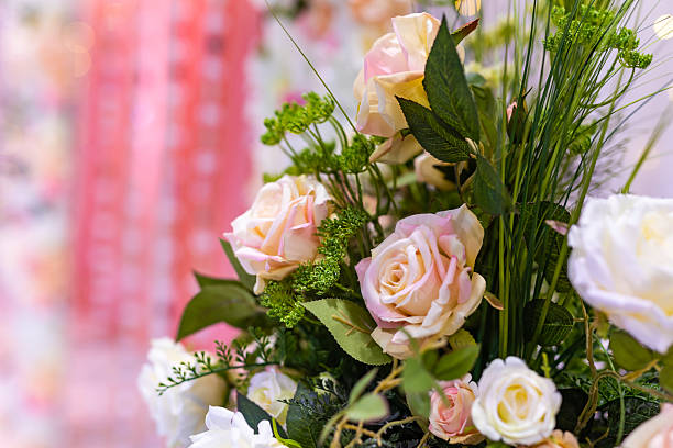 Indian traditional wedding ceremony interiors and decorations