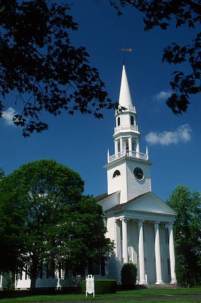 istock The white Congretional Church in Bristol CT. 2238874723