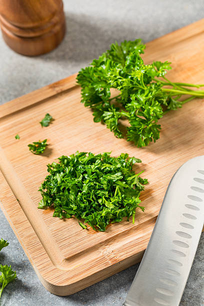 istock Raw Green Organic Minced Parsley 2238876645