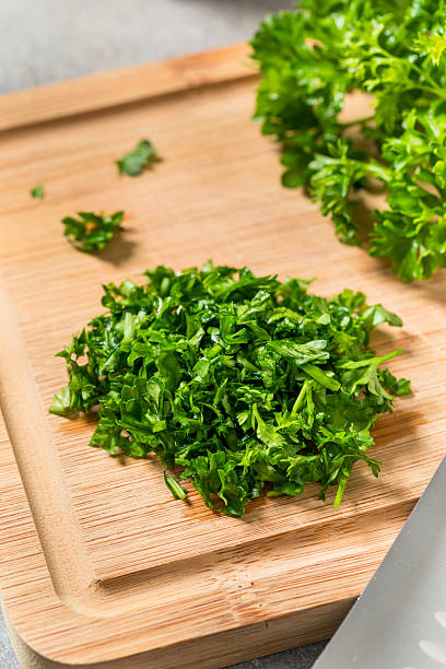 istock Raw Green Organic Minced Parsley 2238876707