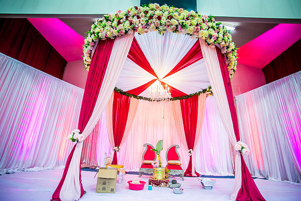istock Indian traditional wedding ceremony interiors and decorations 2238876846