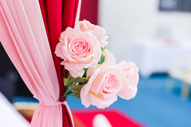 Indian traditional wedding ceremony interiors and decorations