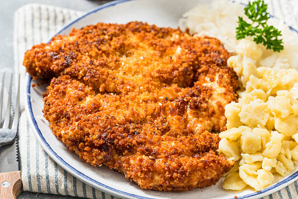 istock Homemade German Chicken Weiner Schnitzel 2238876999