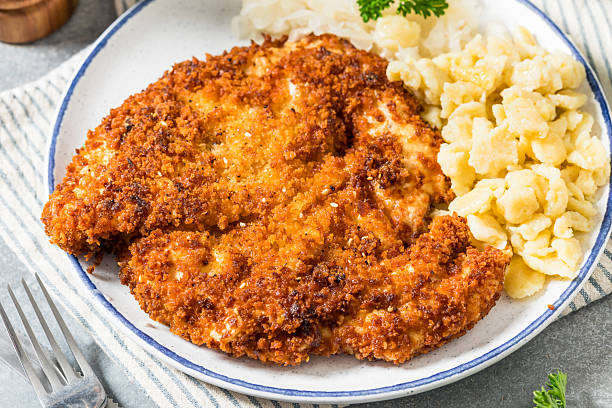 istock Homemade German Chicken Weiner Schnitzel 2238877073