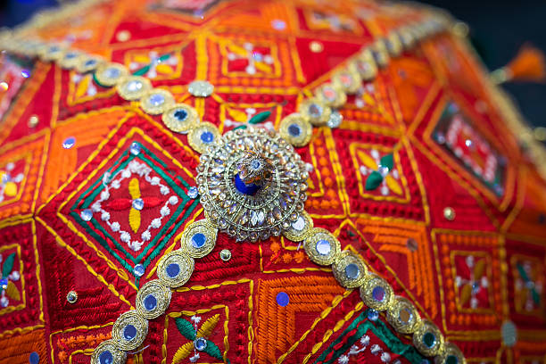 Indian traditional wedding ceremony interiors and decorations