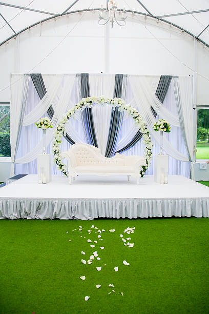 istock Indian traditional wedding ceremony interiors and decorations 2238879708