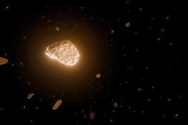 Lots of rocks floating in space
