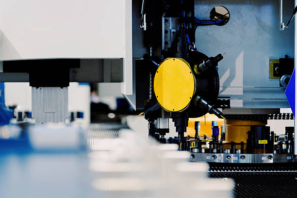 Machine tools on the factory production line