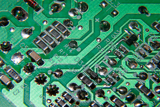A stock photo of an electrical circuit board. Perfect for designs or articles about technology, computers or hacking.