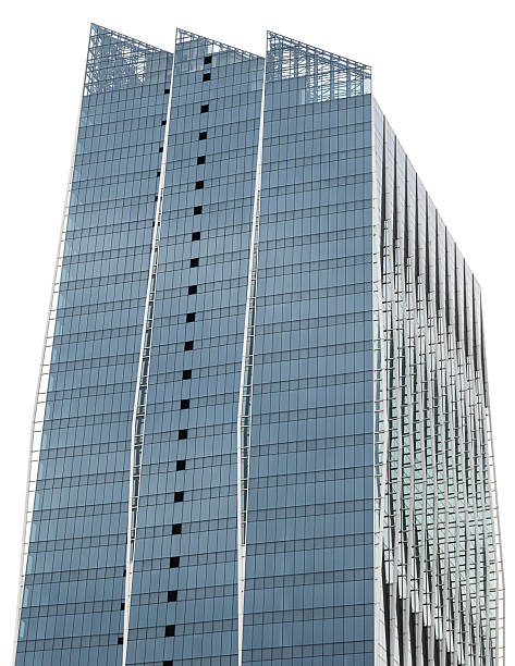 istock Modern tower office building isolated on white background with clipping path 2238893240