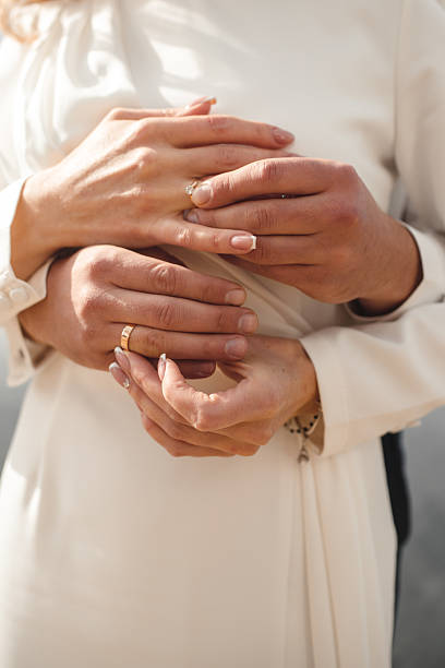 istock Exchanging Wedding Rings During The Ceremony 2238900334