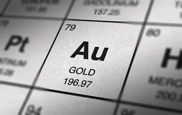 istock GOLD Element 79 of the periodic table 2238906698