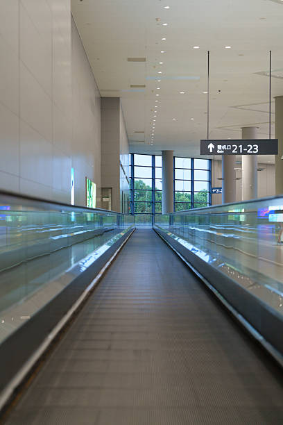 istock Elevator and escalator access within the airport terminal building 2238906901