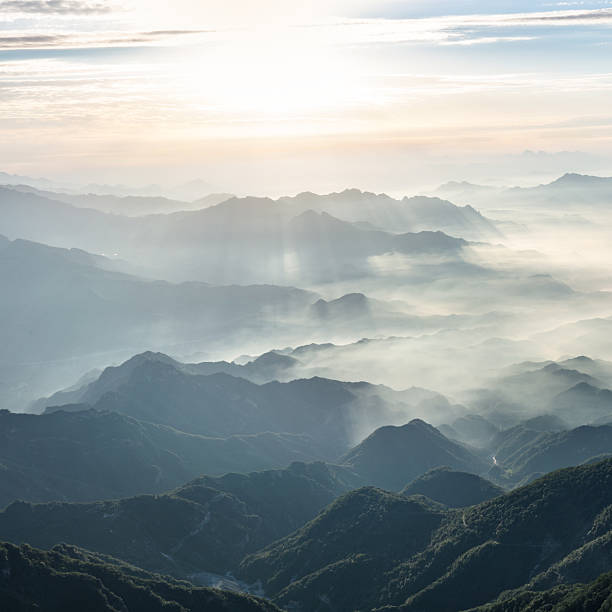 istock Sunrise sky and mountains 2238918493