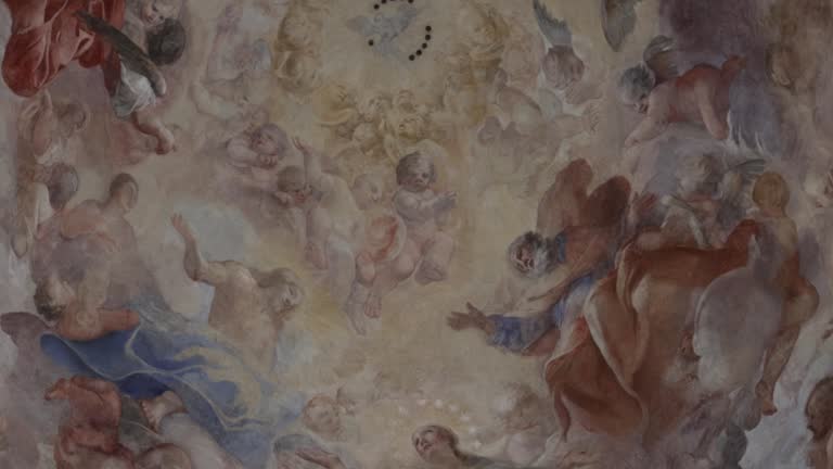 Ceiling Fresco of the Assumption in Santa Maria del Popolo, Rome