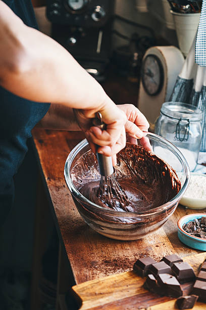 istock Preparing Chocolate Brownies with High Quality Cocoa and Chocolate 2238924850