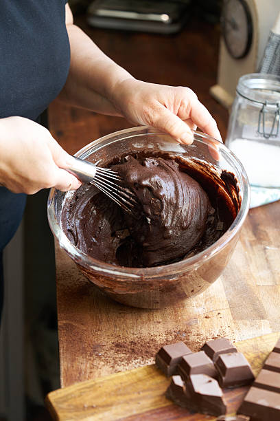 istock Preparing Chocolate Brownies with High Quality Cocoa and Chocolate 2238924906