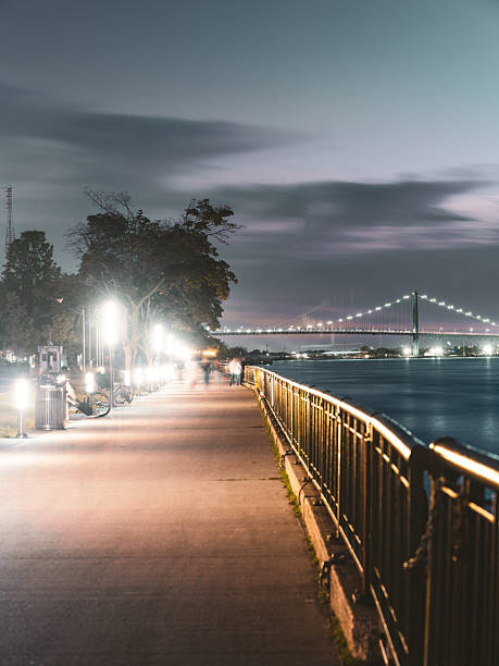 istock Ambassador Bridge at Dusk 2238928346