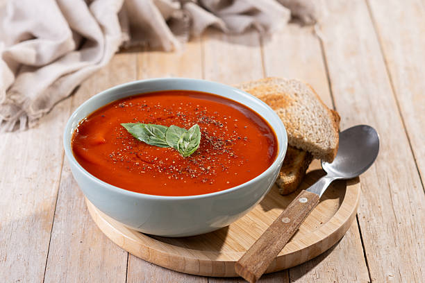 istock Homemade Tomato Soup in bowl 2238936385