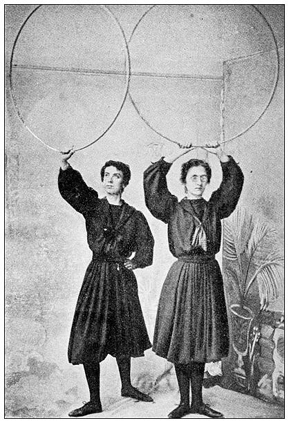19th Century Physical Education Fitness Exercises: Hoop