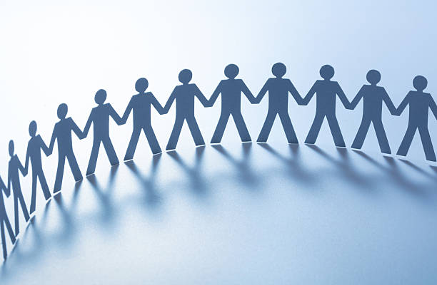 istock Paper people standing together 2238939633