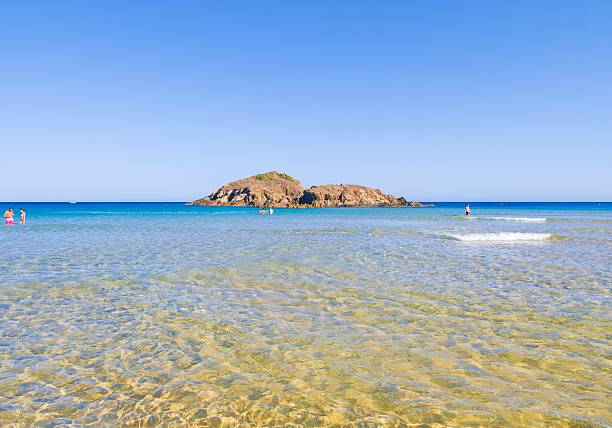 The worderful south coast of Sardinia region, in the area of Sulcis, province of Cagliari. Here with the beach of Su Giudeu