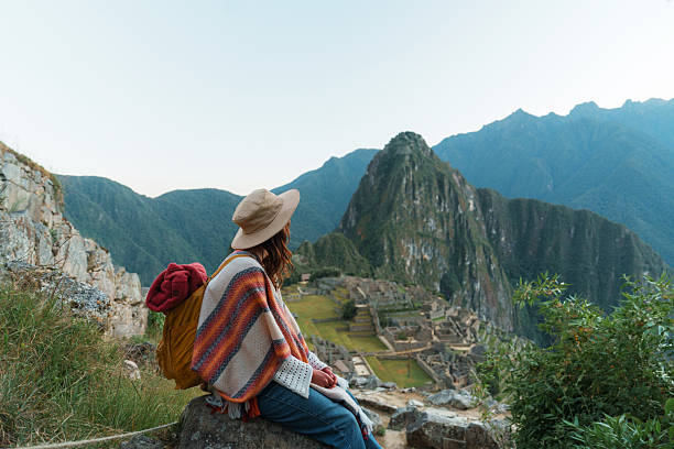 istock Woman exploring Machu Picchu during trip to Peru 2238955300
