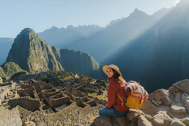 istock Woman exploring Machu Picchu during trip to Peru 2238956405