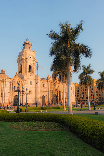istock Sunset on Plaza de Armas in Lima, Peru 2238956421