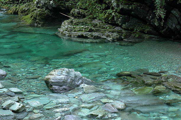 istock Yasui Valley, Suisho-buch Blue, Summer (Niyodogawa Town, Kochi Prefecture) 2238965054