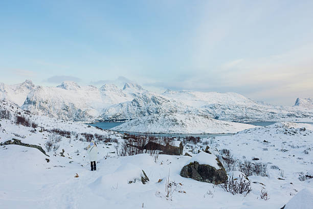 istock Two Hikers on Winter Mountain Adventure 2238968886