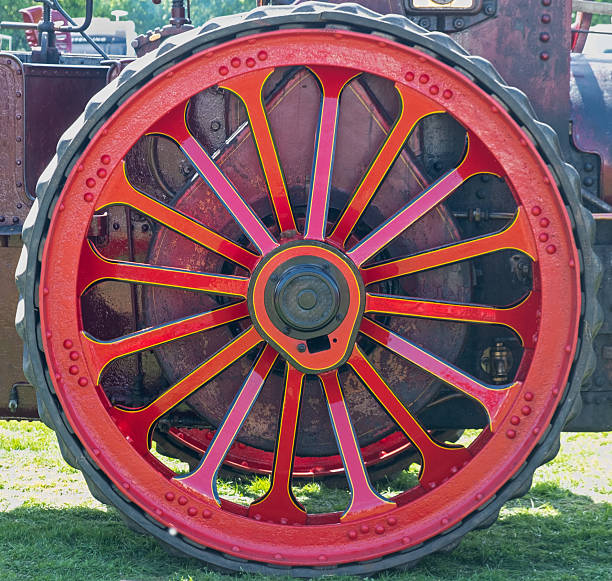 istock Large colourful wheel on show 2238975759