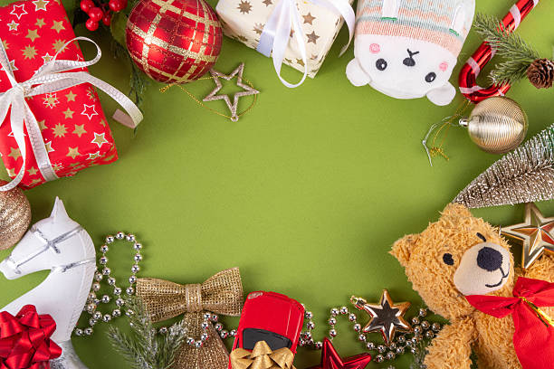 istock Children's Christmas, New Year, Sinterklaas background 2238978001